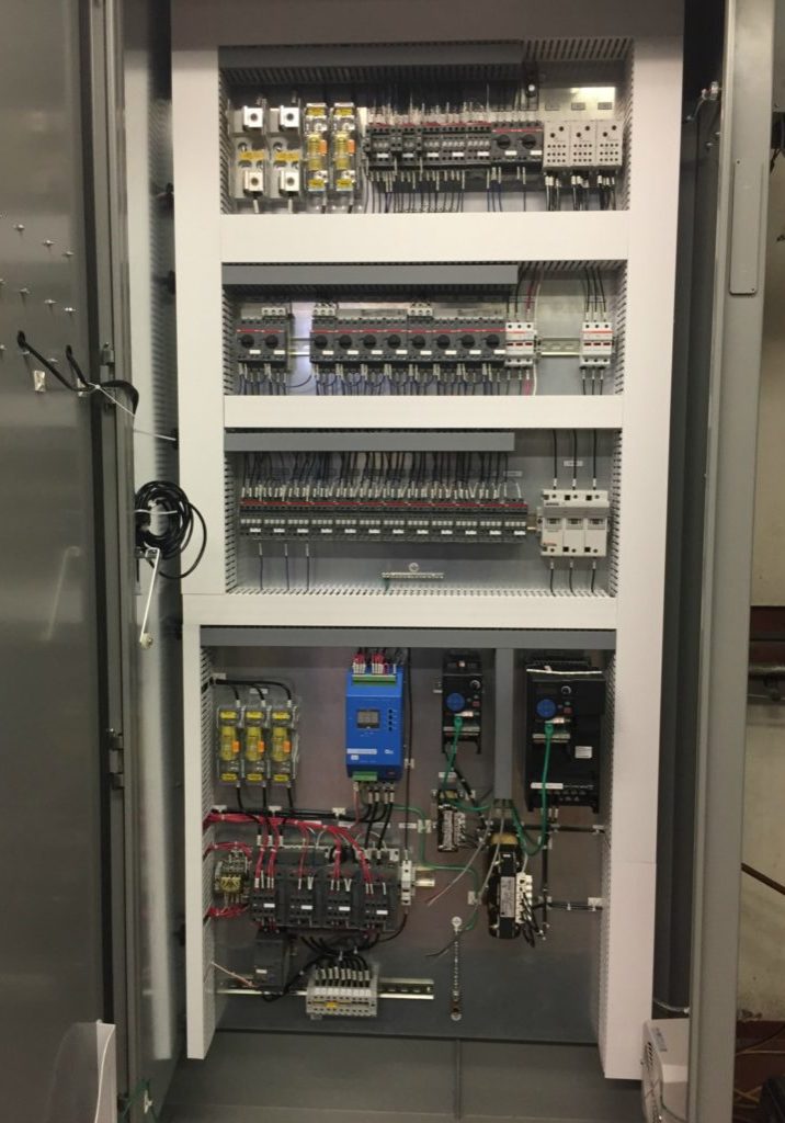 480 High Voltage Electrical Control Panel
